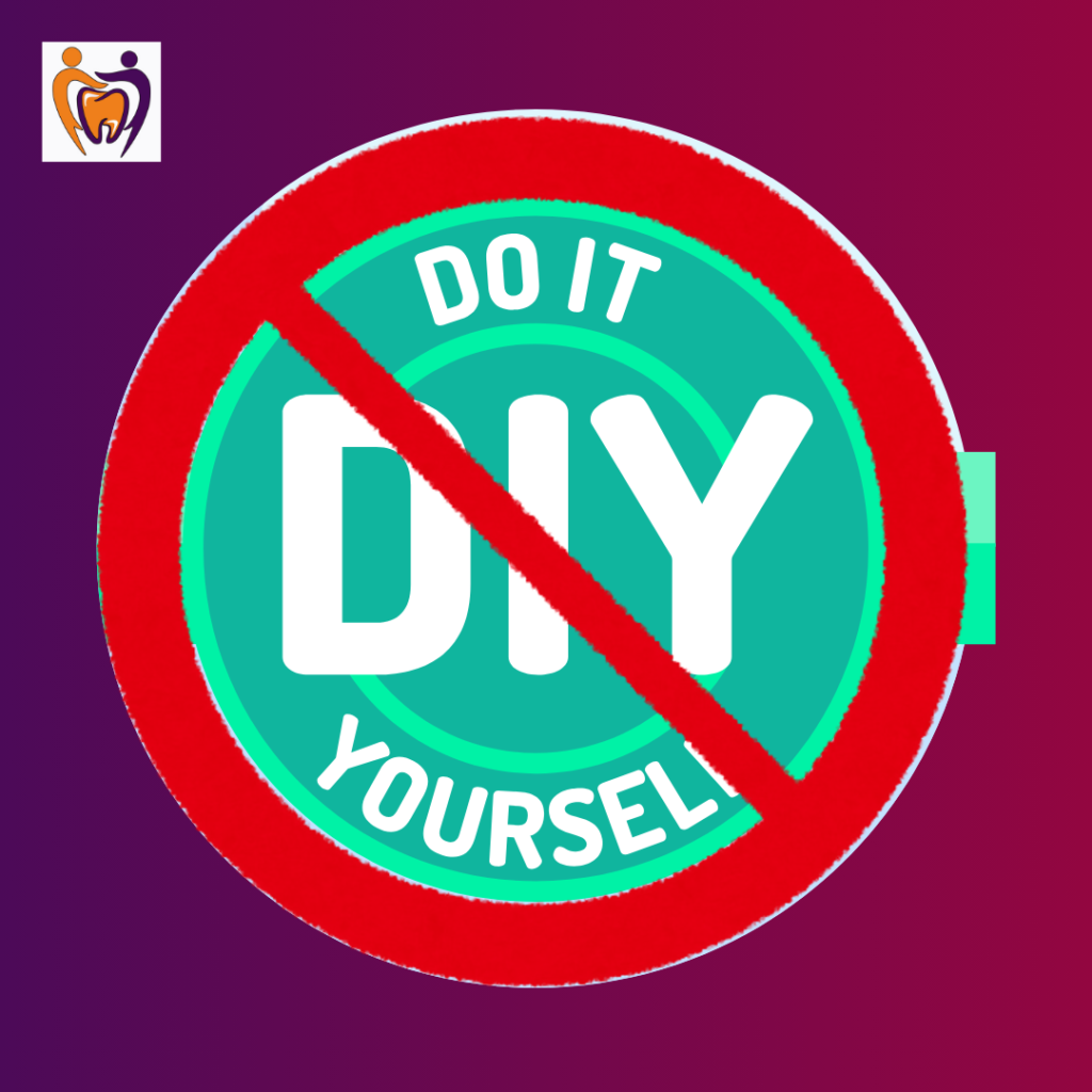 Say no to DIY